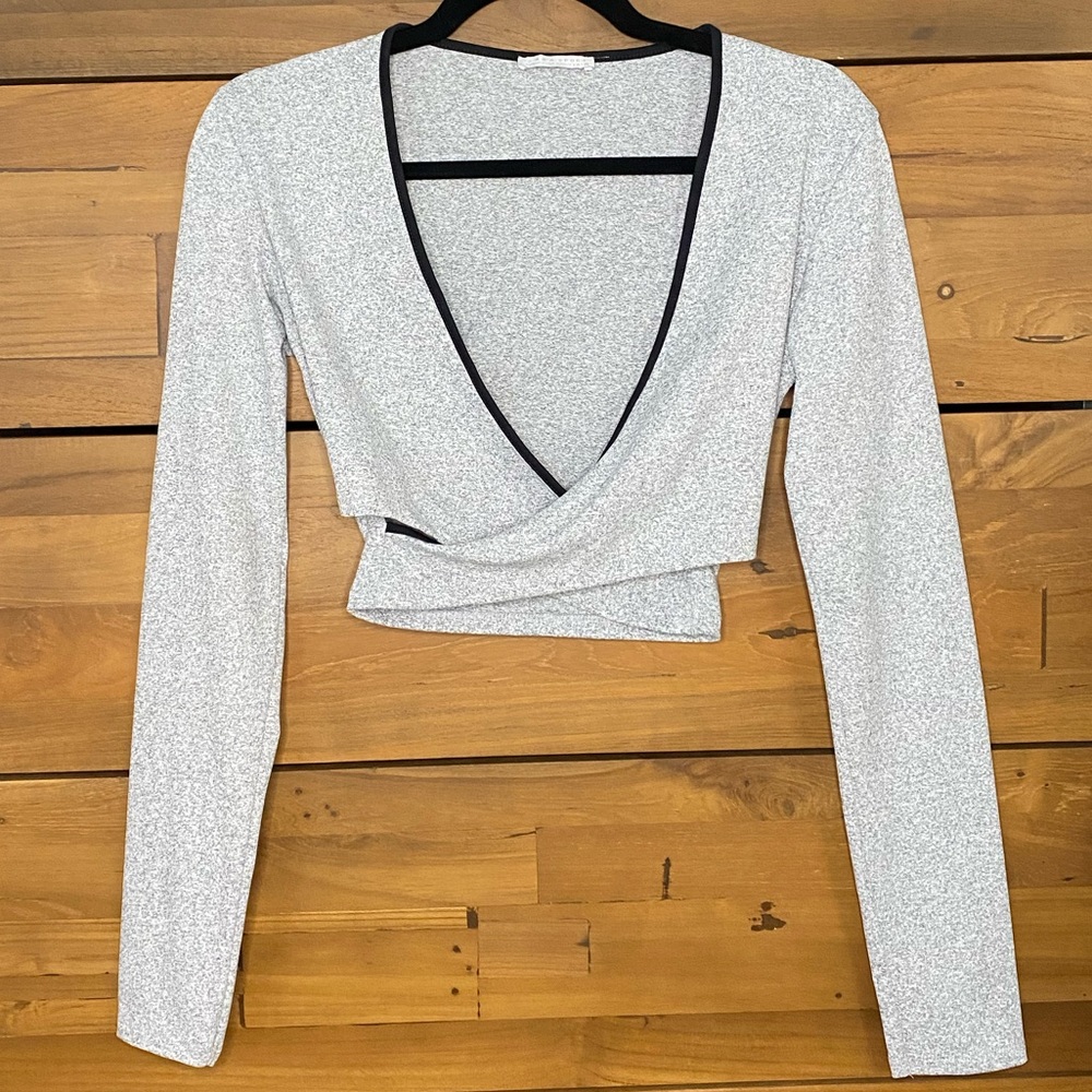 Zara crop top sport